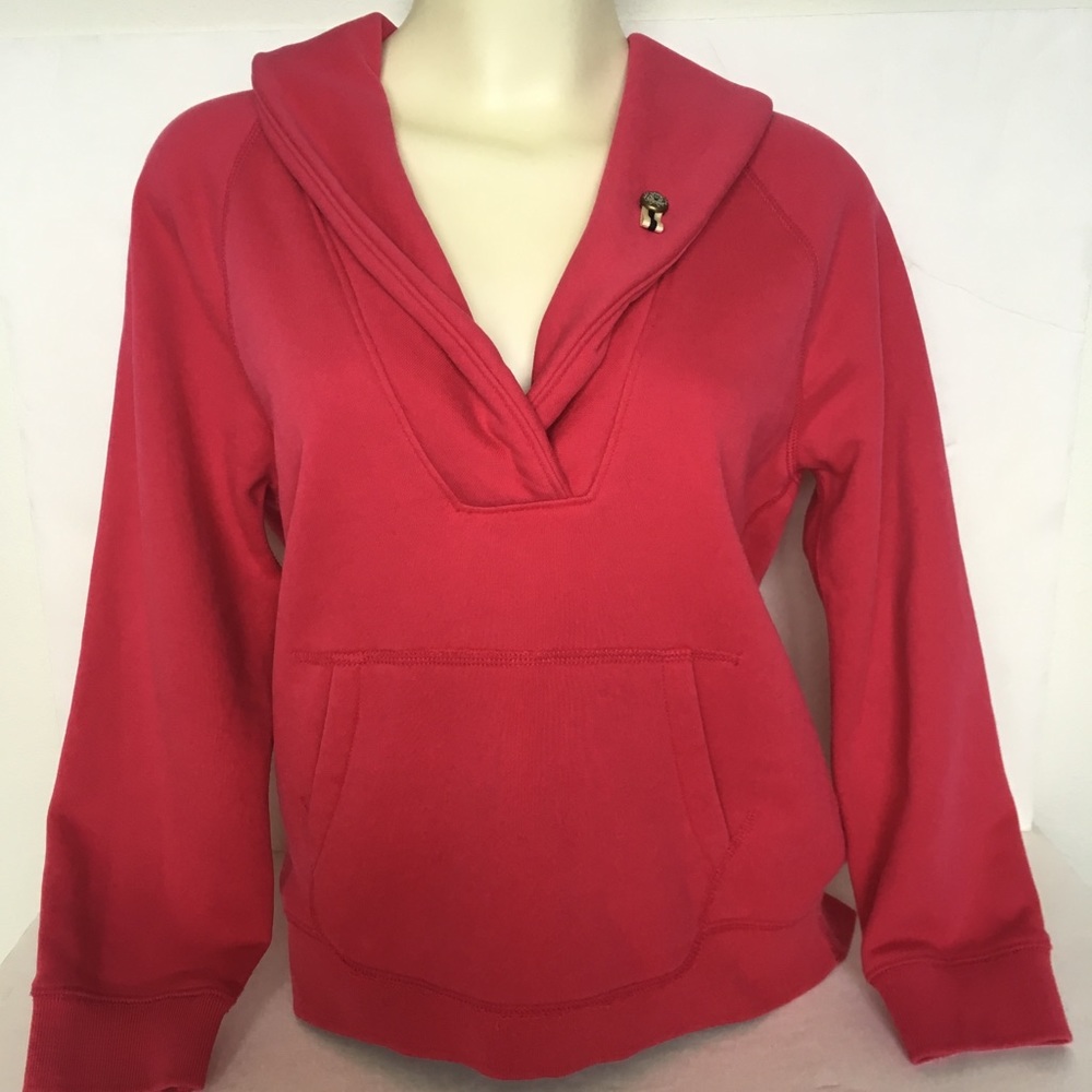 J.Crew hot Hot Pink Pullover - Medium
